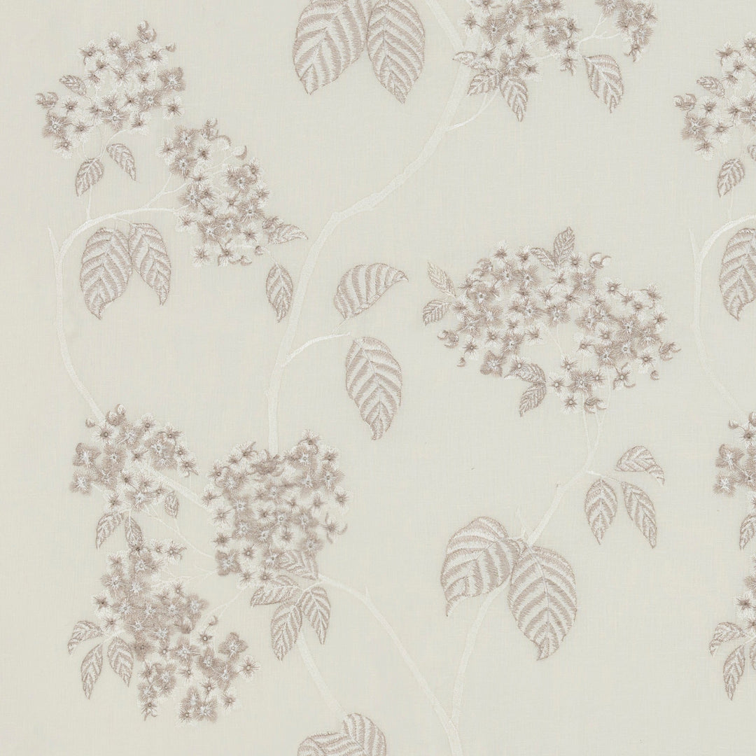 Hydrangea Sheer Tygprov - Ivory