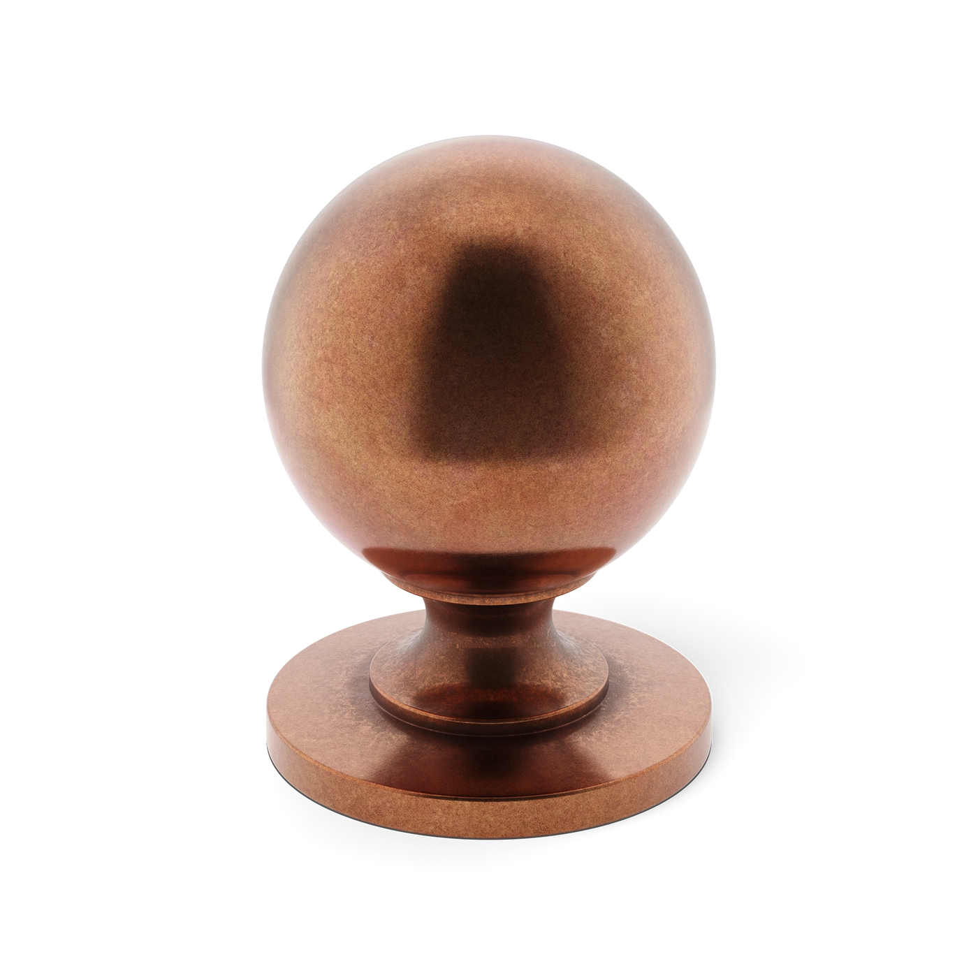 Cotswold Skåpsknopp, kulform