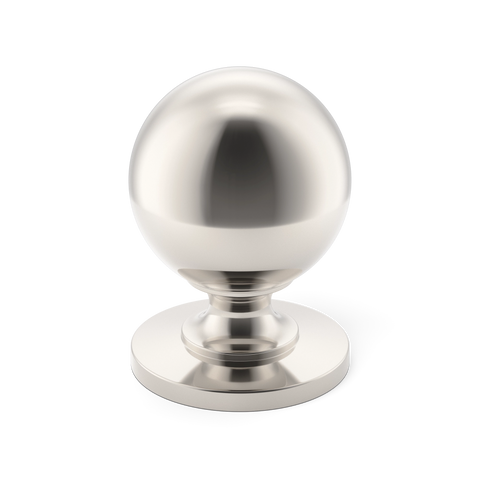 Cotswold Skåpsknopp, kulform — Armac Martin — Polerad nickel - PNP