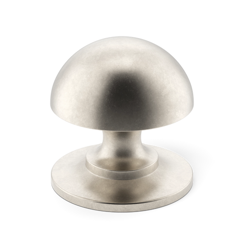 Cotswold Skåpsknopp, svampform — Armac Martin — Antik nickel - NBP