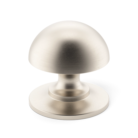 Cotswold Skåpsknopp, svampform — Armac Martin — Satin nickel - SNP
