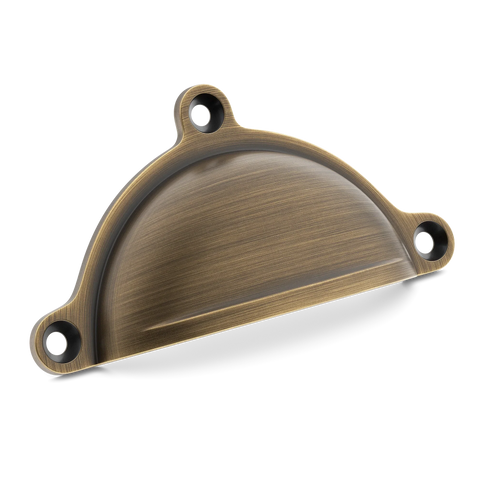 Cotswold Drawer Cup-handtag — Armac Martin — Satin antik, satinlack - SAS