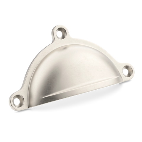 Cotswold Drawer Cup-handtag — Armac Martin — Satin nickel - SNP