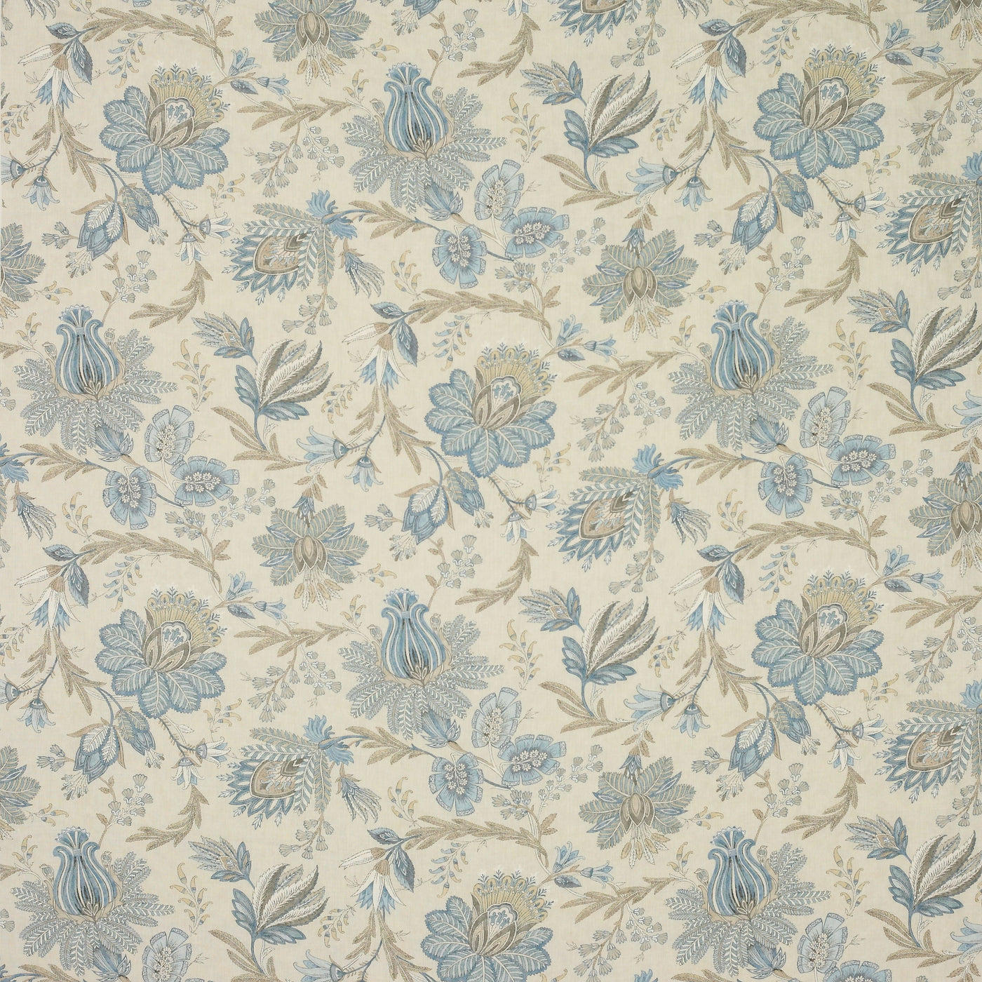 Casimir Old Blue — Colefax & Fowler tygprov