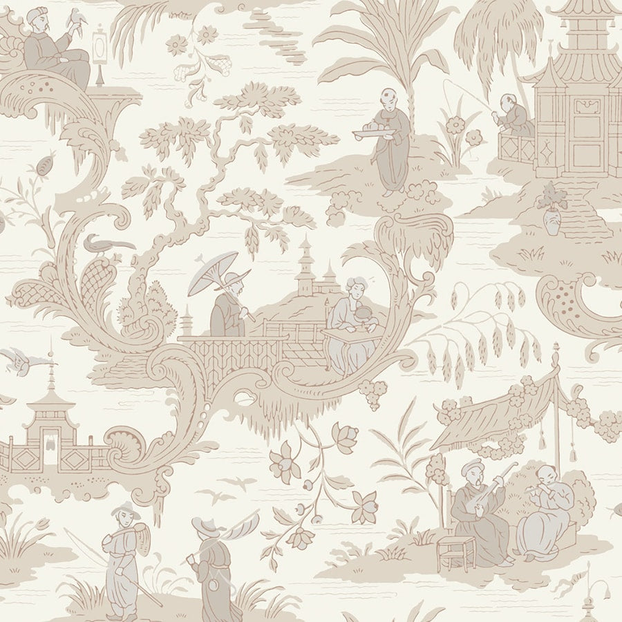 Chinese Toile 39 — Cole & Son tapetprov