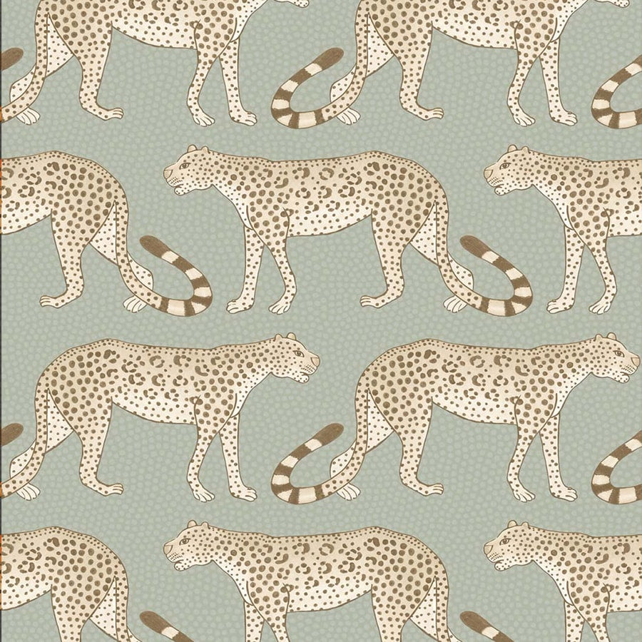 Leopard Walk Tapetprov