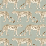 Leopard Walk Tapetprov