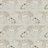 Leopard Walk Tapetprov
