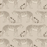 Leopard Walk Tapetprov