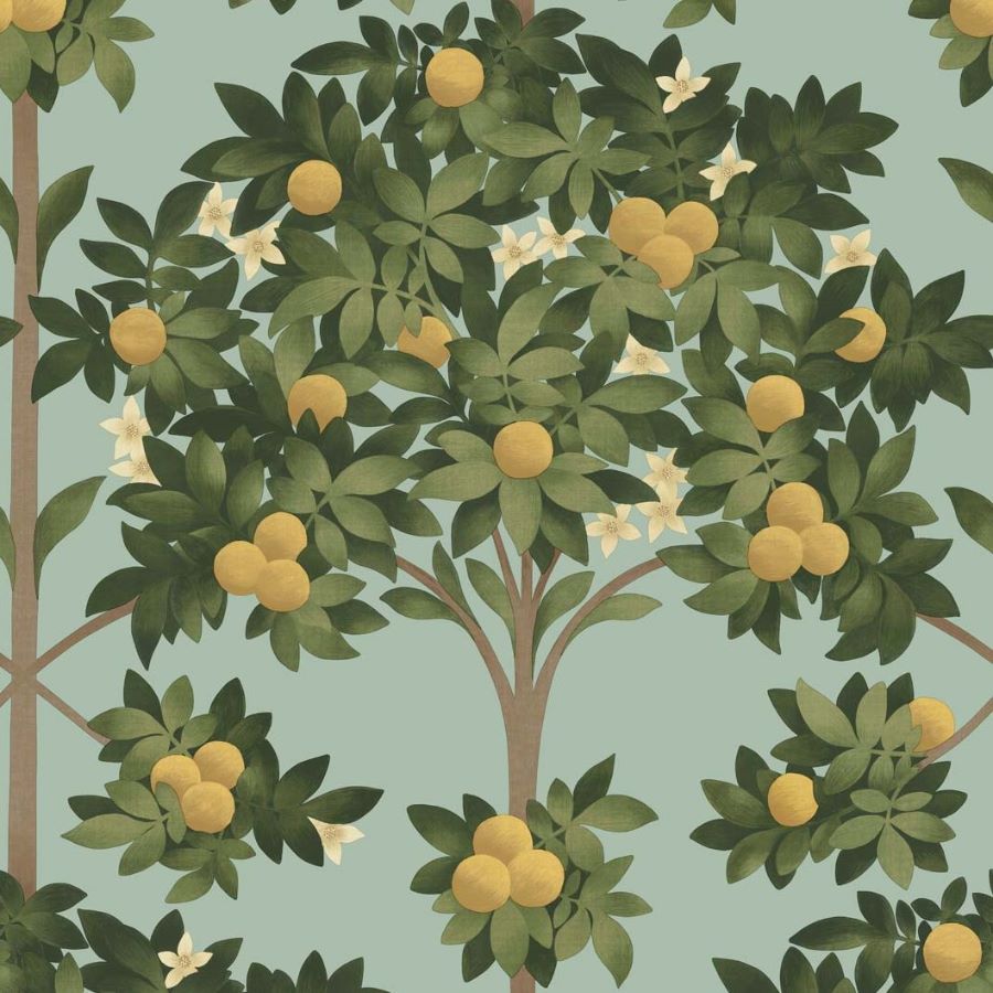 Orange Blossom Tapetprov