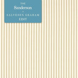 Pinetum Stripe Flax — Sanderson tygprov