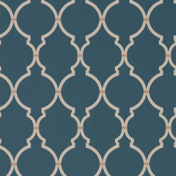 Sanderson Tapetprov Empire Trellis