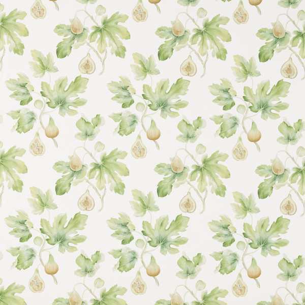 Fig Harvest Garden Green — Sanderson tygprov
