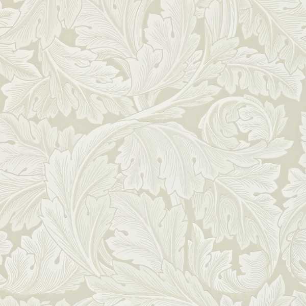 Morris & Co Tapet Acanthus Tapetprov - Chalk