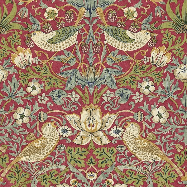 Morris & Co Tapet Strawberry Thief