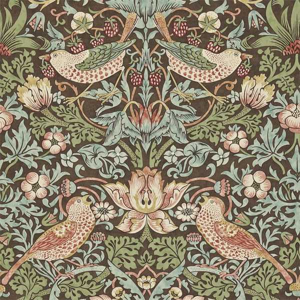Morris & Co Tapet Strawberry Thief