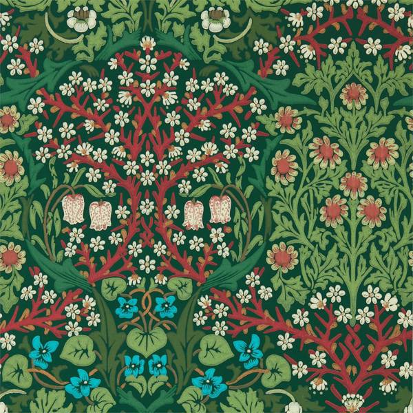 Morris & Co Tapet Blackthorn
