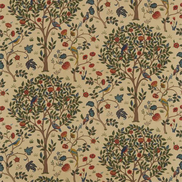 Morris & Co Tyg Kelmscott Tree — Compilation Fabric