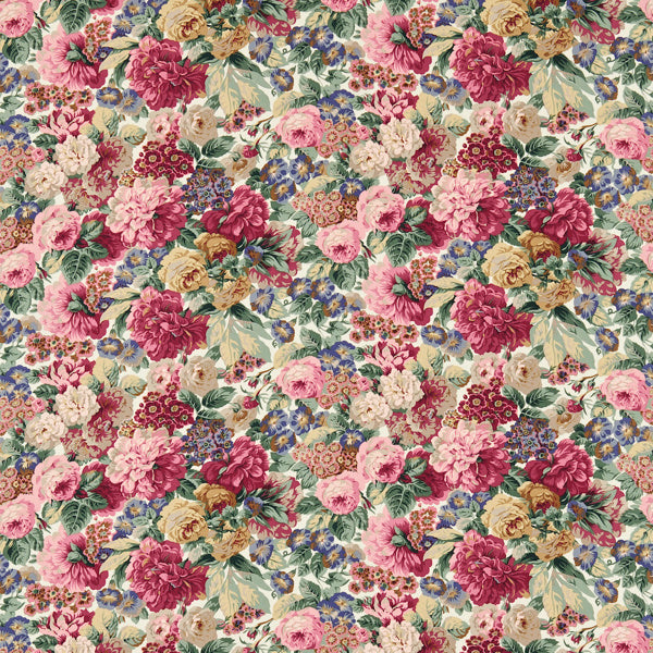 Sanderson Tyg Rose & Peony — Autumn Prints