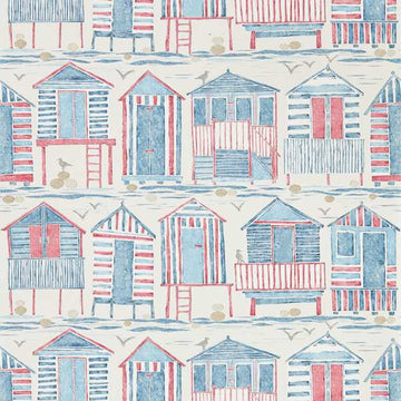 Sanderson Tapetprov Beach Huts