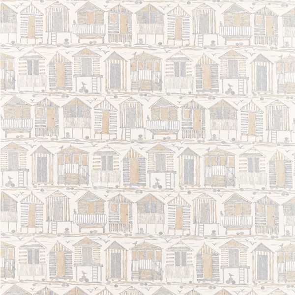 Sanderson Fabric Beach Huts