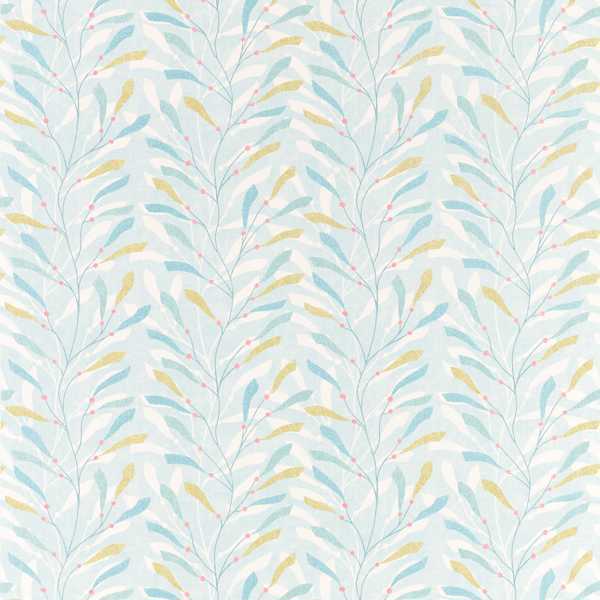 Sea Kelp Aqua/Lichen — Sanderson tygprov