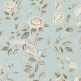 Sanderson Tapet Andhara Tapetprov - Dove/Cream