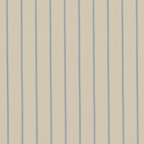 Sanderson Tyg Annis Tygprov - Biscuit/Indigo