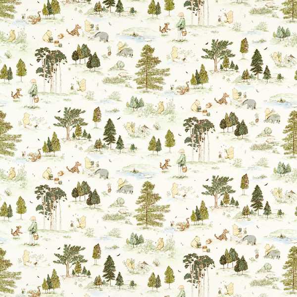 Sanderson Tygprov Winnie the Pooh