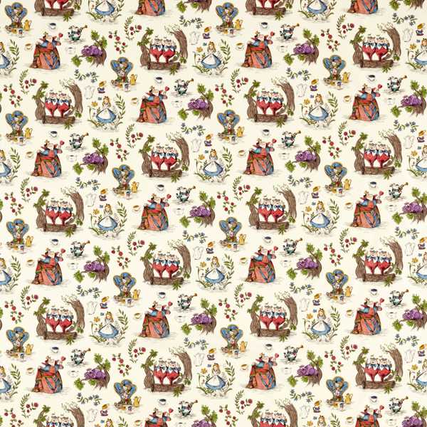 Sanderson Tyg Alice in Wonderland