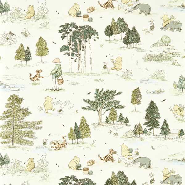 Sanderson Tapet Winnie the Pooh