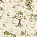 Sanderson Tapet Hundred Acre Wood