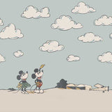 Sanderson Tapetprov Mickey In the Clouds