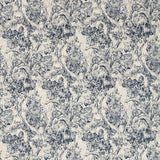 Fringed Tulip Toile Woad — Sanderson tygprov