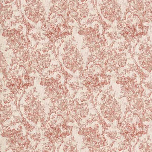 Fringed Tulip Toile Putty — Sanderson tygprov
