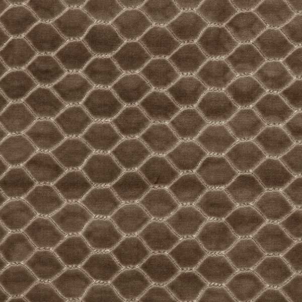 Faraday Velvet Walnut — Sanderson tygprov