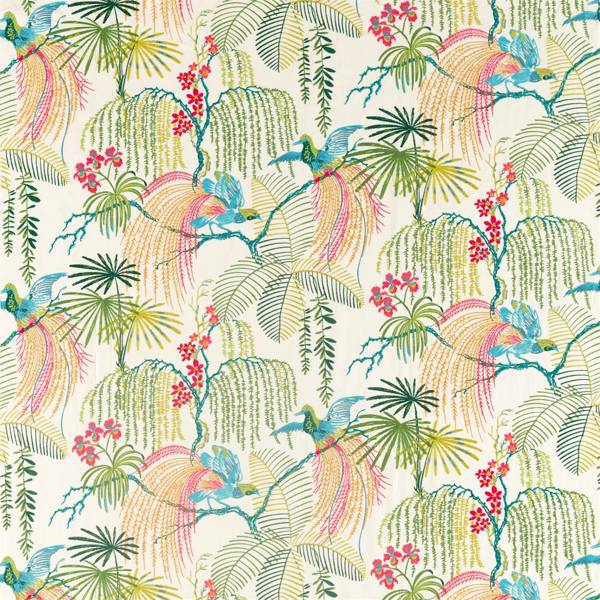 Sanderson Tyg Rain Forest Embroidery