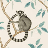 Sanderson Tapet Ringtailed Lemur