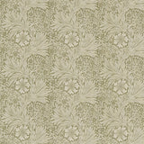 Marigold Olive Linen — Morris & Co tygprov