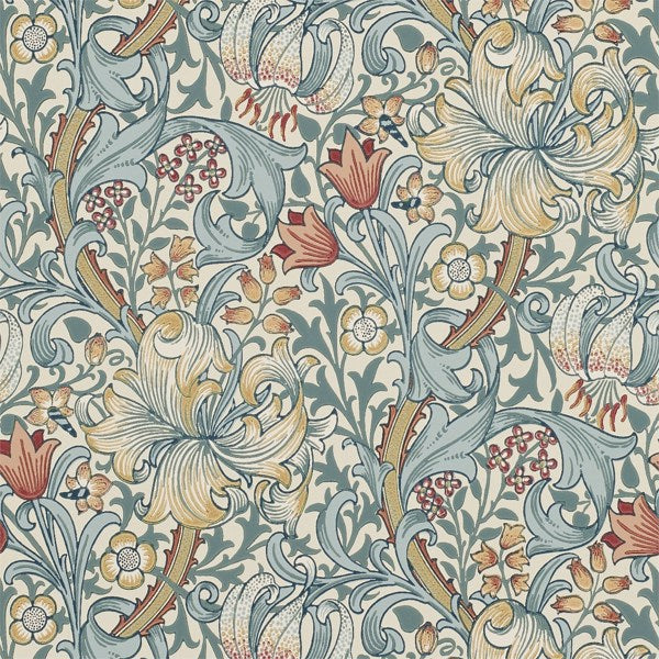 Morris & Co Tapet Golden Lily