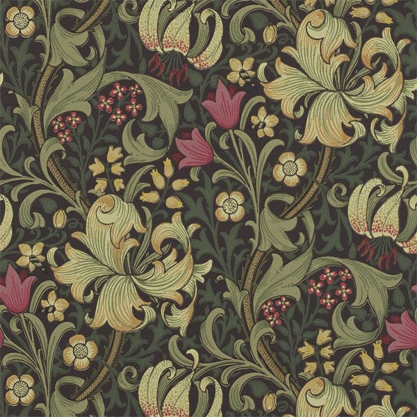 Morris & Co Tapet Golden Lily