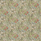 Morris & Co Tyg Golden Lily — Compilation Fabric