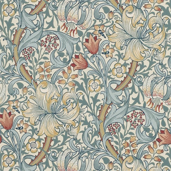 Morris & Co Tapet Golden Lily