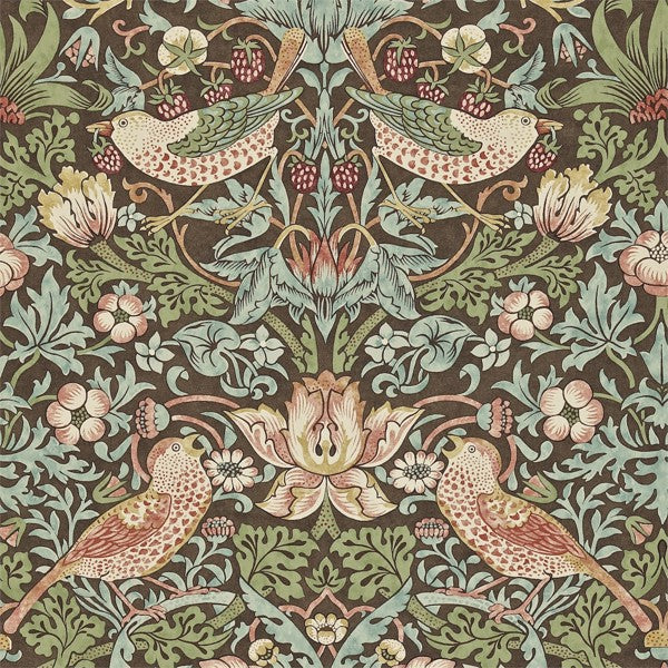 Morris & Co Tapet Strawberry Thief