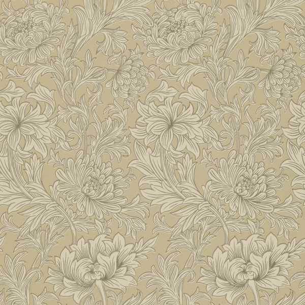 Morris & Co Tapet Chrysanthemum Toile