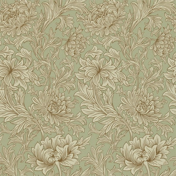 Morris & Co Tapet Chrysanthemum Toile