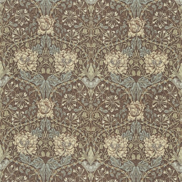 Morris & Co Tyg Honeysuckle & Tulip — Archive Prints