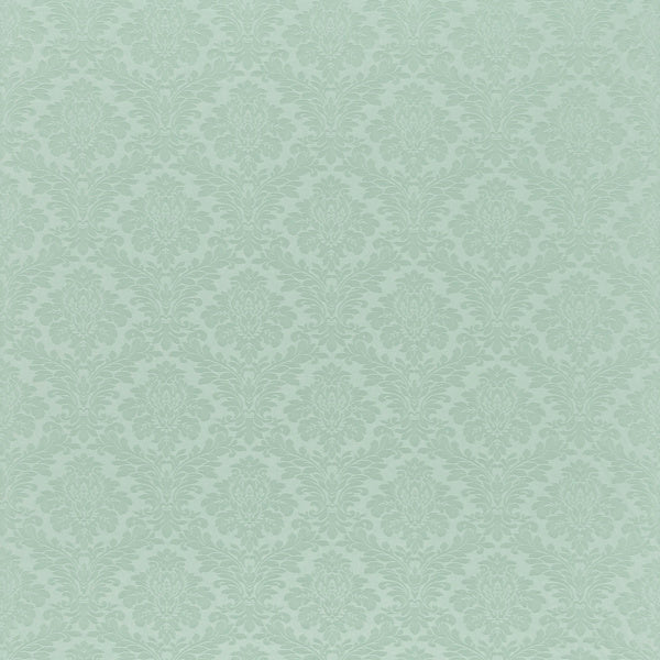 Lymington Damask Slate Blue — Sanderson tygprov