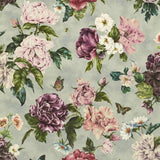 Summer Peony Vineyard/Rose — Sanderson tygprov