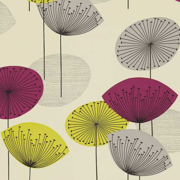 Sanderson Tapet Dandelion Clocks